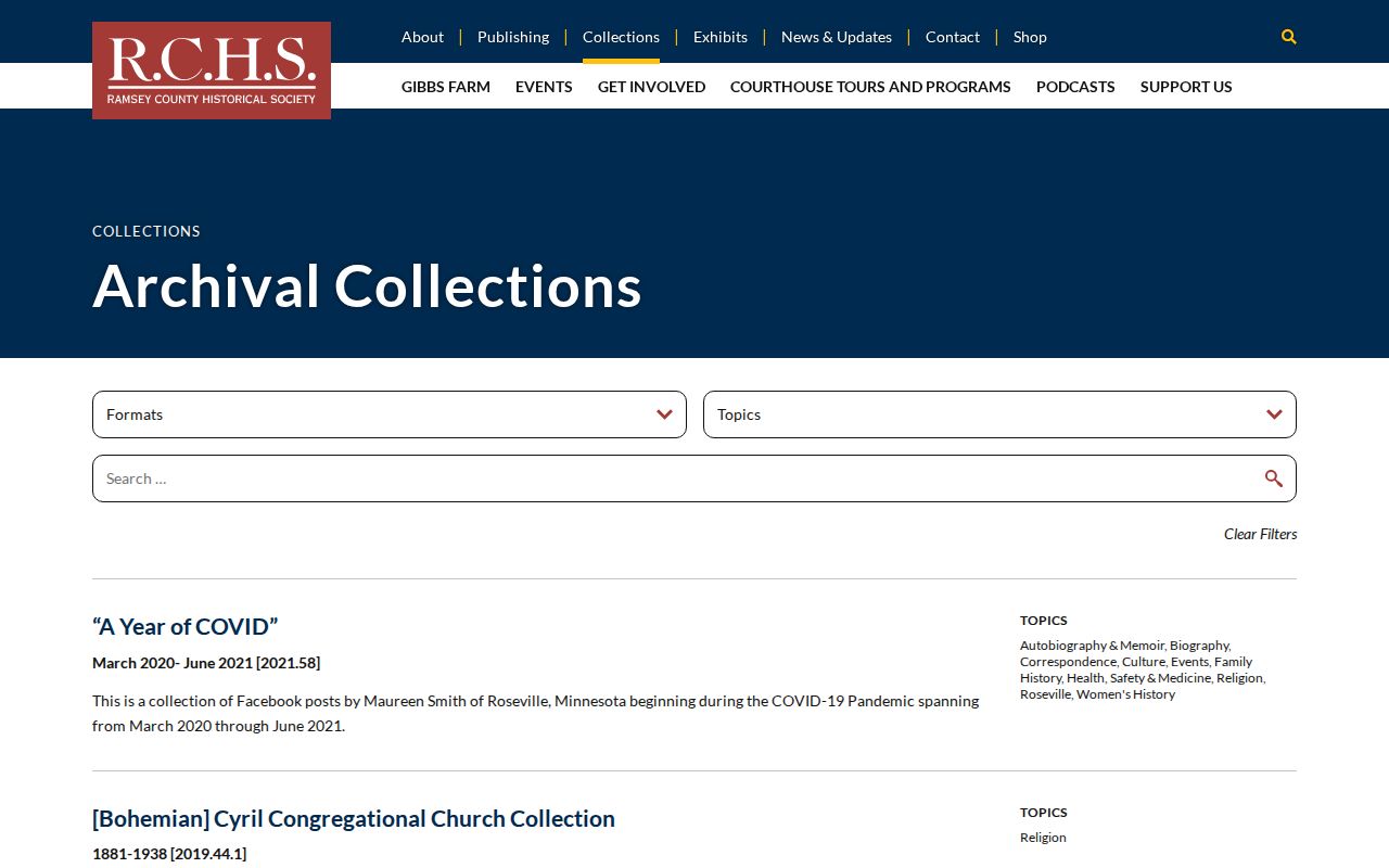 Shoreview city directory Ramsey County Historical Society archival collections