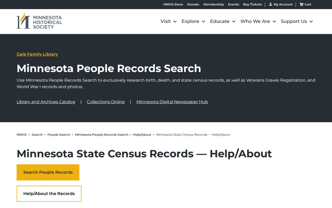 Shoreview previous residents Minnesota state census guide